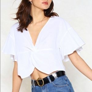 Nasty Gal crop top